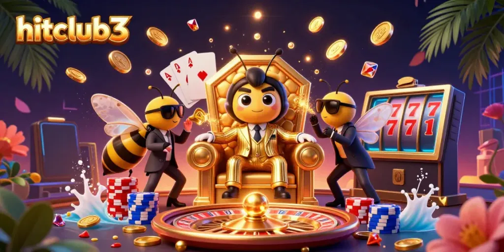 Experience excitement with hitclub3 as lively bumblebee mob boss rules a golden casino realm