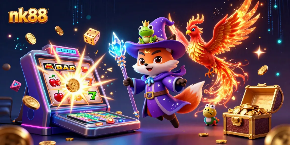 Experience thrilling jackpots at nk88 with magical characters and explosive casino elements.